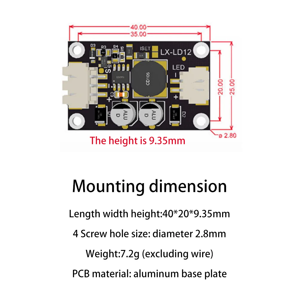 Led Lamp High-Power Drive 10V-100V Constant Current Power AC Led Driver Transformer Drivers Module