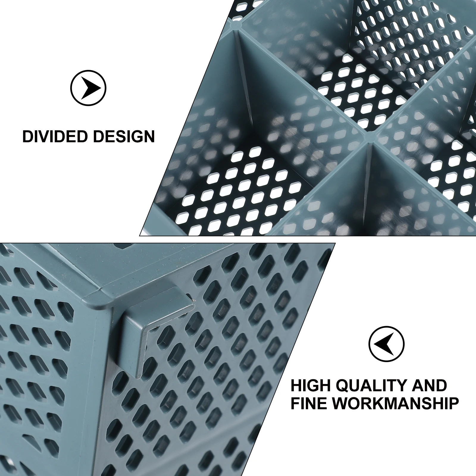 

8 Compartment Dishwasher Cutlery Basket Silverware Storage Organizer Drain Tray for Utensils Forks Spoons Knives Cutlery Holder