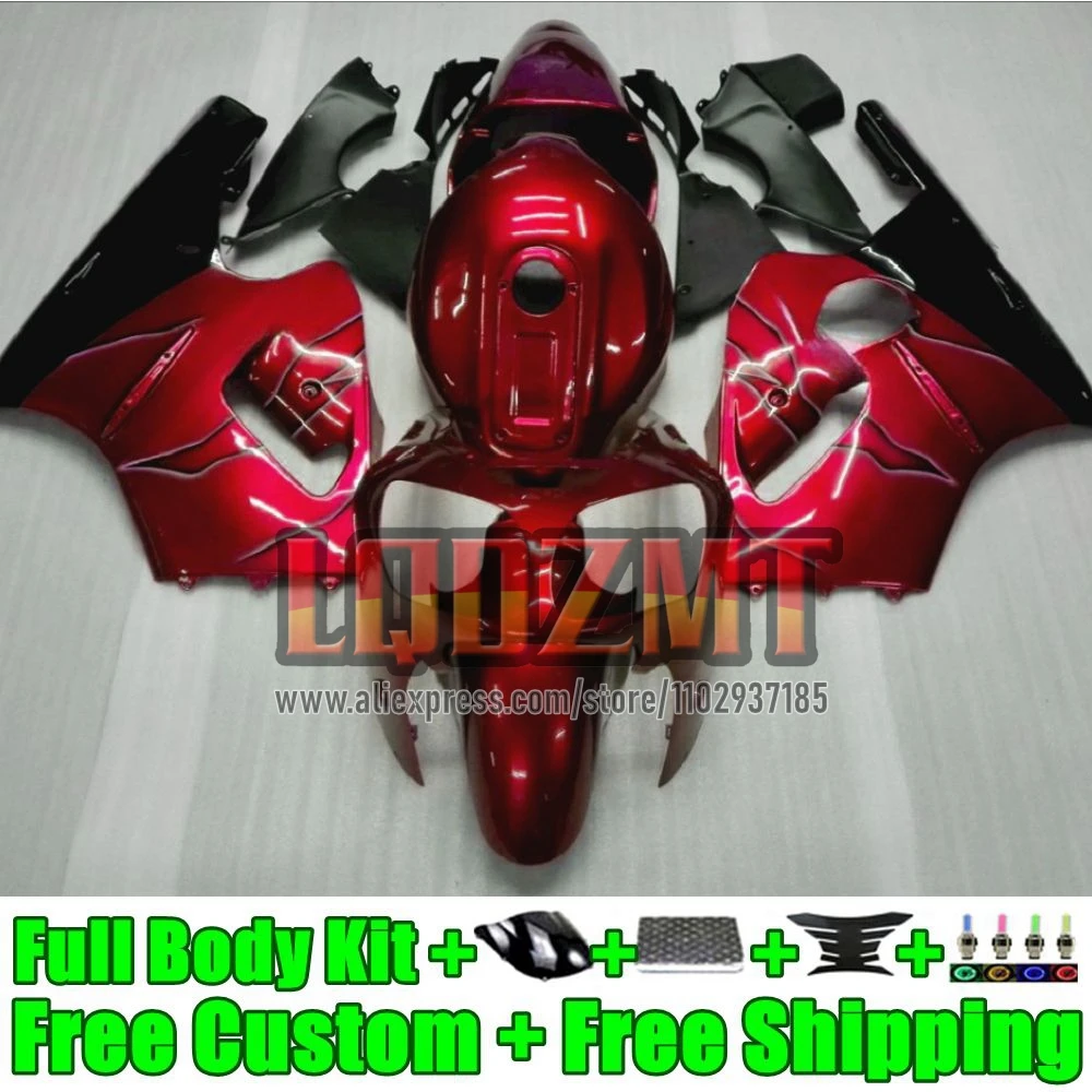 Metallic Red Body+Tank For KAWASAKI NINJA ZX 12R 1200CC 58No.0 ZX12R 2002 2003 2004 2005 2006 ZX-12R 02 03 04 05 06 OEM Fairing