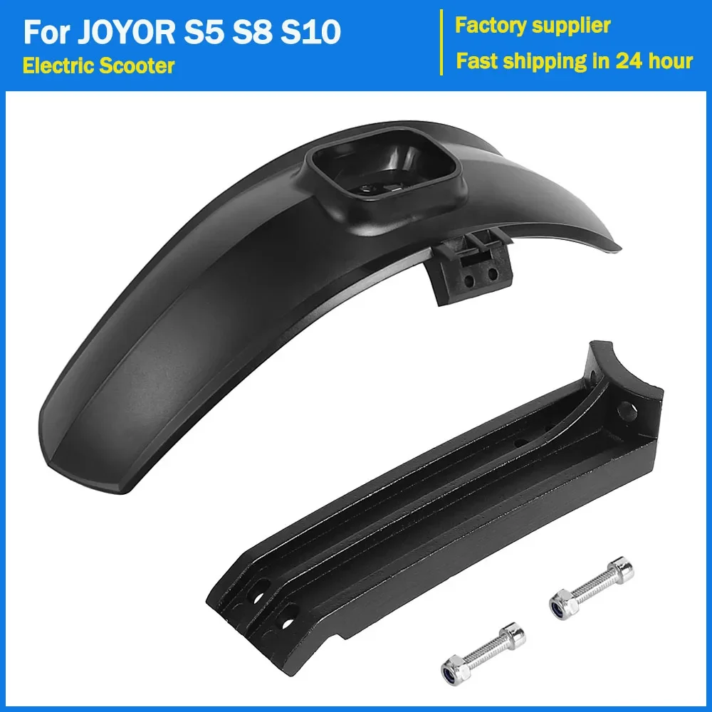 Electric Scooter Rear Fender or Bracket for JOYOR S5 S8 S10 S Series Kickscooter Rear Mudguard Fixing Arm Replacement Parts