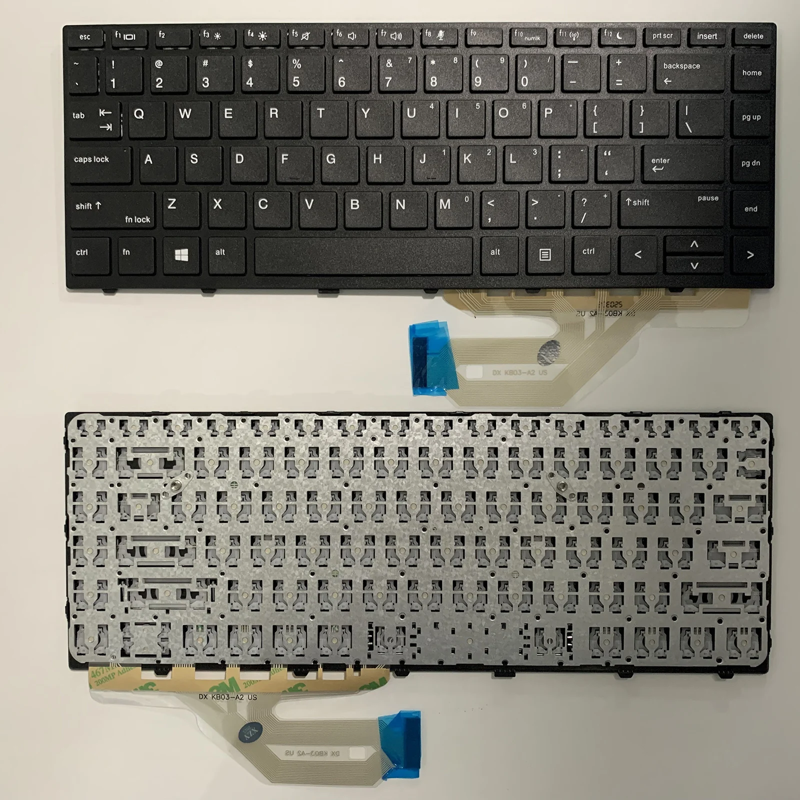 Teclado de portátil con diseño estadounidense para HP Probook 430 G5 440 G5 445 G5 640 G4 640 G5 645 G4