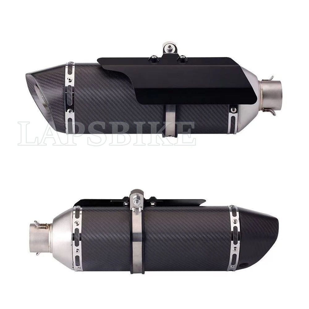 Univeral Motorcycle Exhaust Muffler Pipe Protector Heat Shield Cover Anti Scald Cover For CB400 Z900 Ninja Z400 MT07 09 R3 R25 view 6