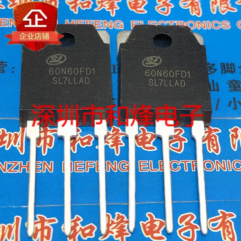 5PCS-10PCS 60N60FD1 SGT60N60FD1PN TO-3P 600V 60A  Imported Original Best Quality In Stock Fast Shipping