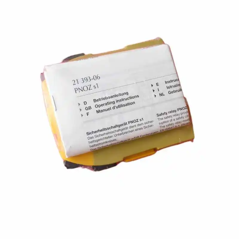 Novo módulo de relé de segurança pilz 751101 original pnoz s1 c 24vdc 2 n/o em estoque