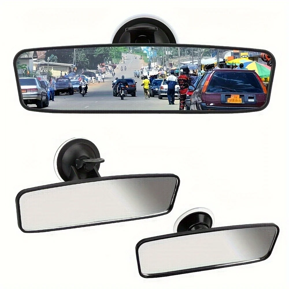 Car Interior Rearview Mirror Baby Mirrors Interior Rear View Mirror Wide Angle Rearview Mirror Large Vision Panoramic Auxiliary