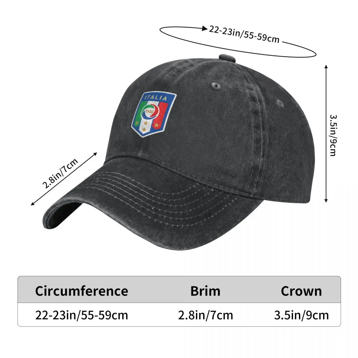 Italy national football team Cowboy Hat Beach Luxury Man Hat Uv Protection Solar Hat Visor Boy Women's