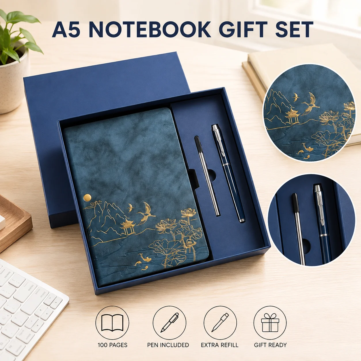 Black Clover Grimoire - Set de Regalo de Libreta de