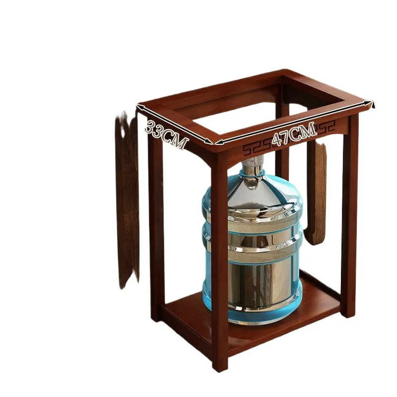 

Small tea table Household tea table Side cabinet Kettle integrated bucket rack