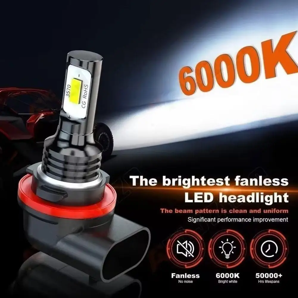 Auto LED Mistlampen Super Heldere LED Koplampen Hoge Lamp Systemen Voertuig Dimlicht Mist 12 V/24 V N4D1