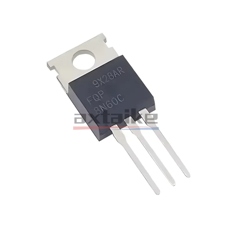 10PCS FQP 4N60C 5N60C 6N60C 7N60C 8N60C 10N60C 12N60C 20N60C TO-220 4A 6A 8A 10A 12A 20A 600V N-channel Power MOSFET Transistors