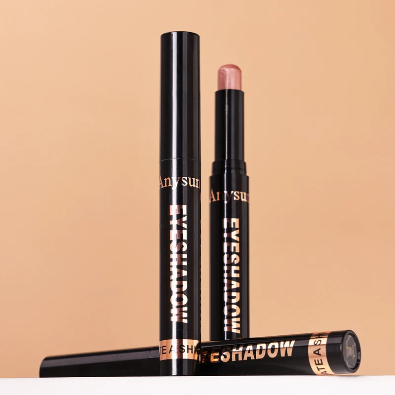 Anysun Rotating eye shadow Stick Matte Pearl Light Large Ground Color Lazy eye shadow Lying Silkworm Brightening Stick