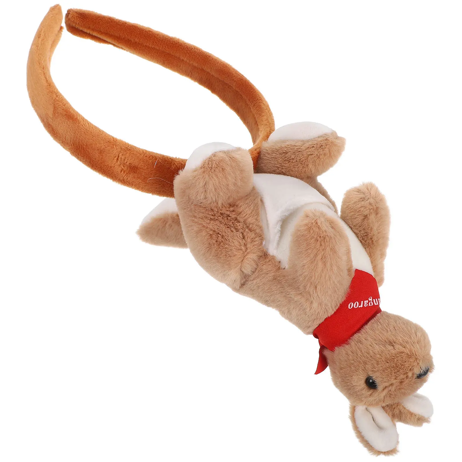 1 Peça Tiara de Cabeça de Canguru com Design de Desenho Animado e Cabelo de Animal, Design Chamativo para Eventos Temáticos, Uso Diário e Trajes de Festa