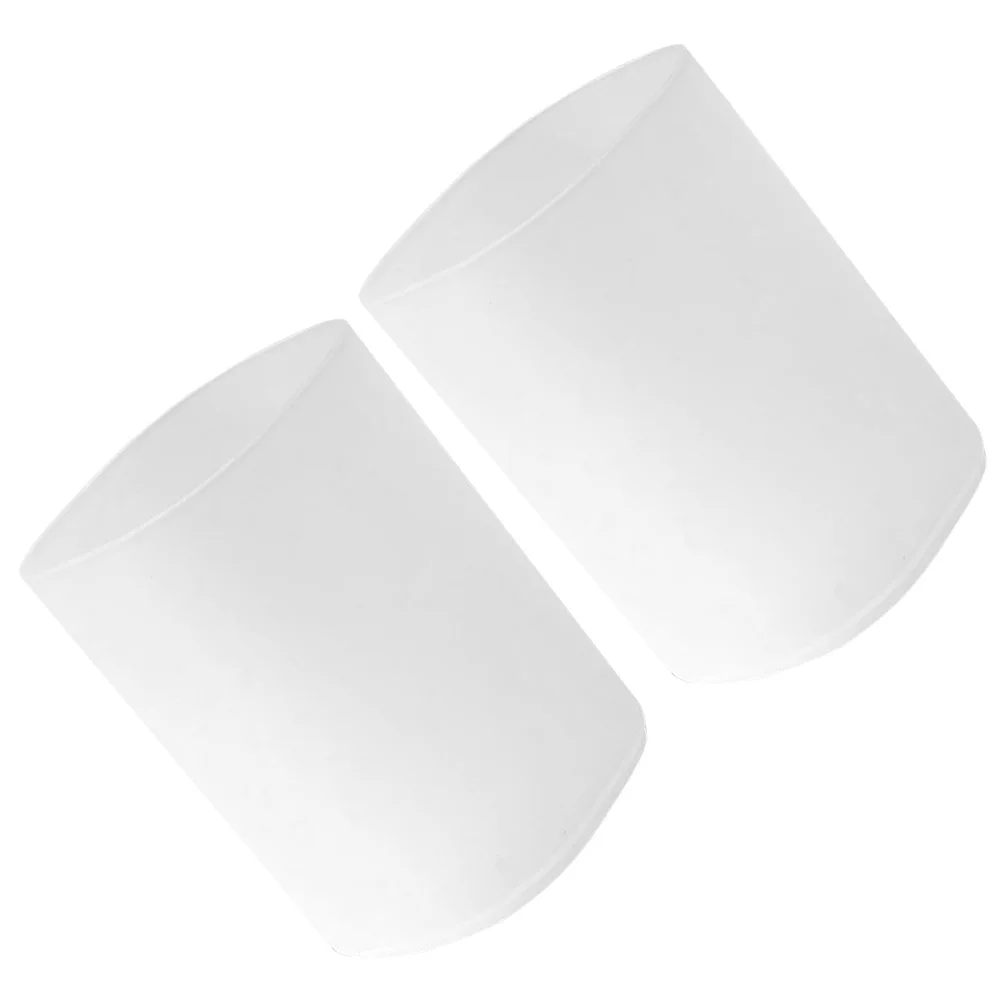 

2pcs Pen Holder Pencil Organizer Frosted Storage Bucket For Desk Office Home Stationery Makeup Brush Cup Reusable Plastic