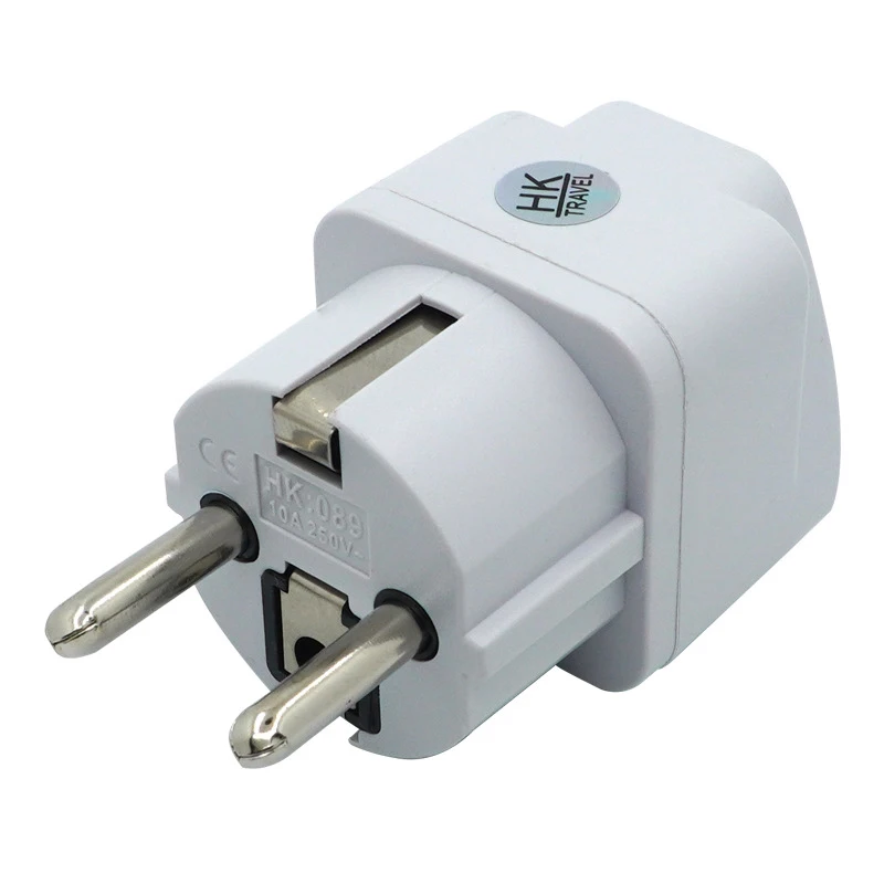 1PCS Top Universal Travel Adapter 220v 10A GE AU US EU UK Adapter Converter AC Power Plug switch Adaptor Connector