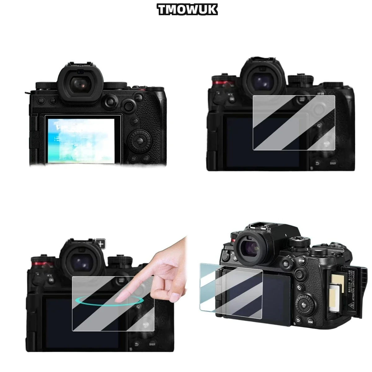 Para Panasonic S1/Lumix S1 9H Protector de pantalla de vidrio templado película protectora LCD película de cámara antiarañazos