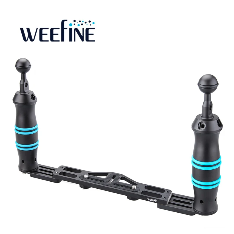 Weefine Adjustable Flexible Light Arm Handle Tray Bracket YS Ball Mount Scuba Diving Gopro TG5/6 RX100 Camera Housing Underwater