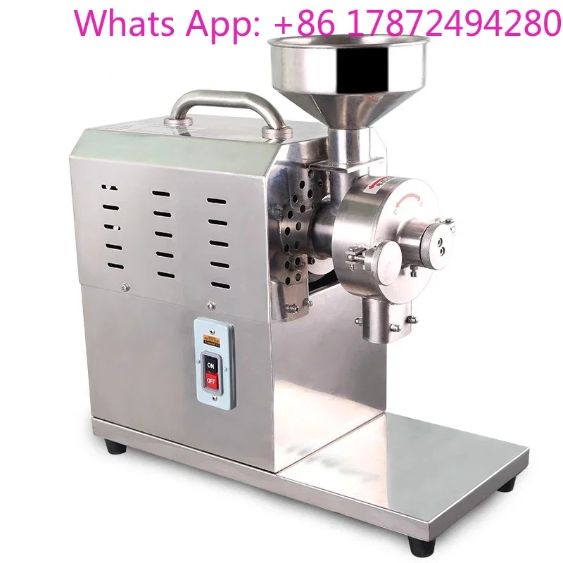 K-812W Grain mill 20-200 mesh Electric dry grinding Small commercial household high-speed grinder Ultra-fine