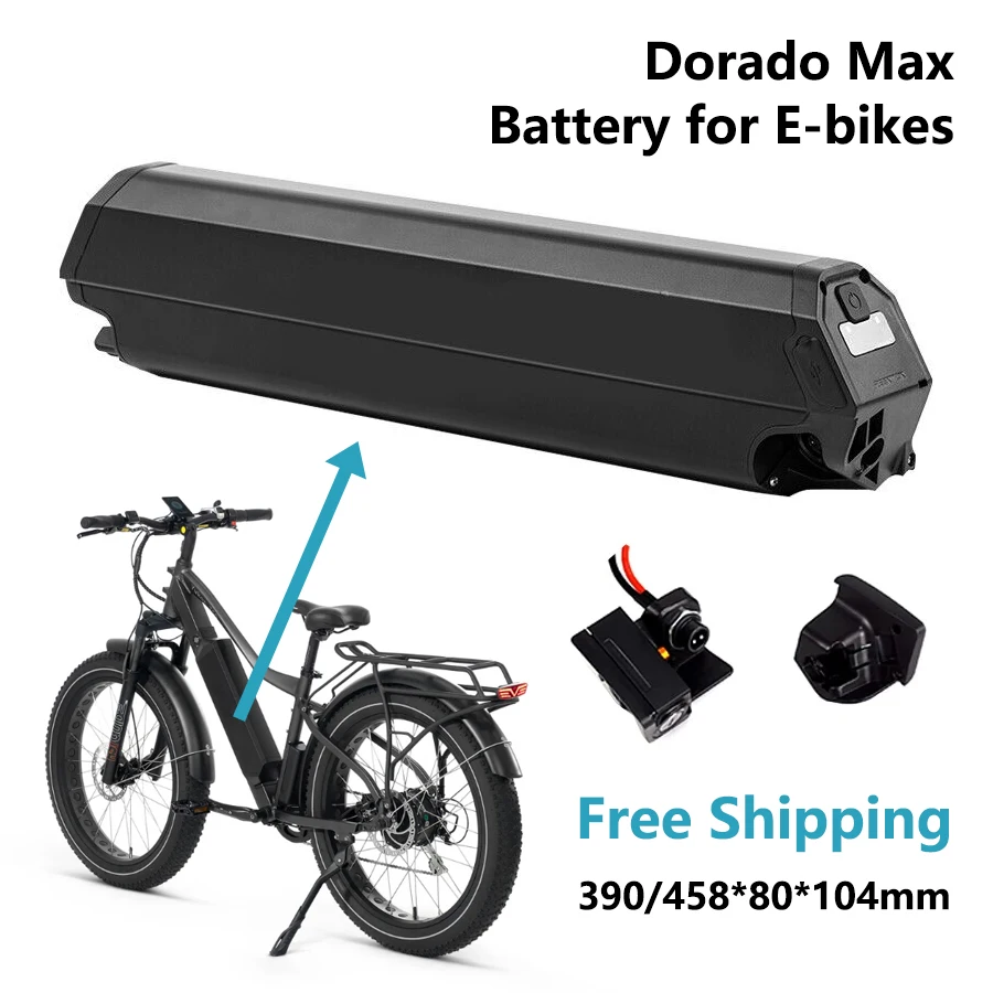 

52V 48V 36V 28Ah Reention Dorado Max E-bike Battery 25Ah 21Ah for NCM Moscow Fafrees F100 IGo M29r Electric Bicycle Batteries