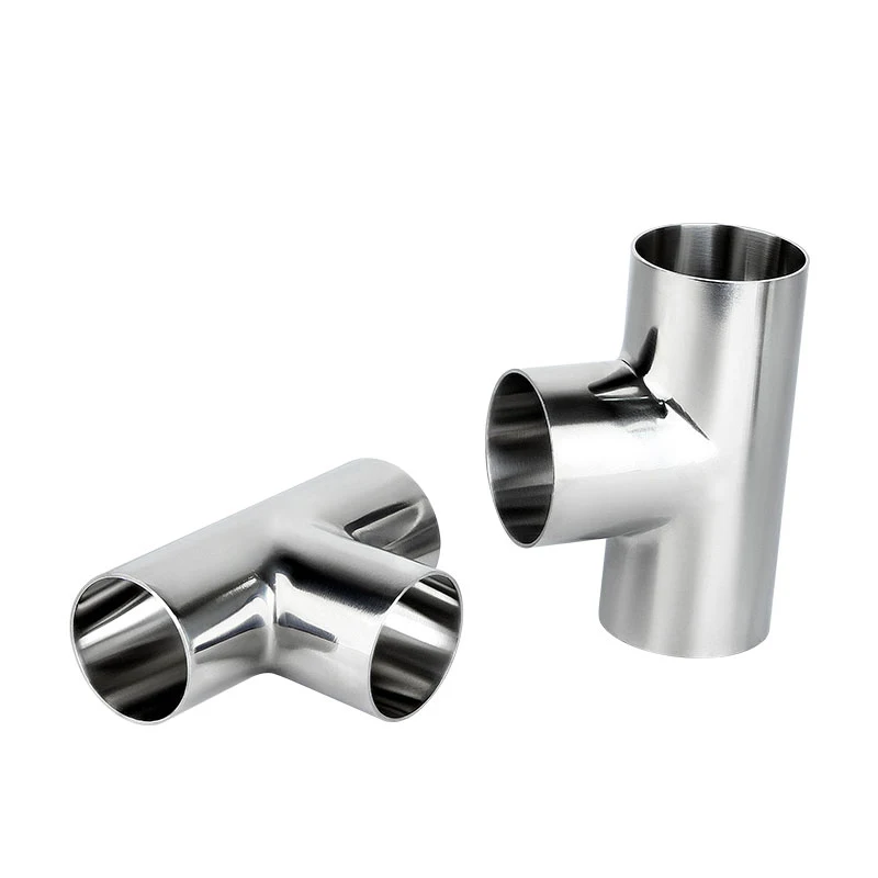 

OD19mm - OD159mm Sanitary Welding Tee 3-ways Equal Pipe Connector SS304 Stainless Steel Fitting Spliter Homebrew Beer Wine