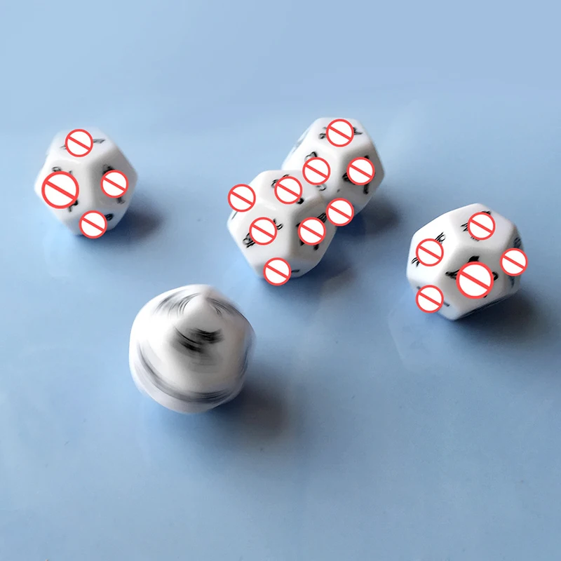 12 Sides Sexy Funny Dice Party Gifts Cubes Adults Love Humour Gambling Sex Romance Erotic Kama Sutra Craps Sexy Games Dices Toys
