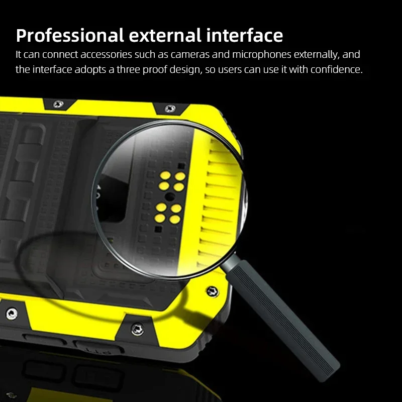 قارئ دورية الحراسة في الوقت الحقيقي مع نظام جولة الحراسة Android 4G Robuste Android MT6757 4G + 64G Talkie Walkie الذكي