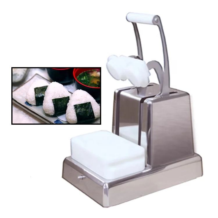 Small Manual Onigiri Press Forming Machine Rice Balls Maker Triangle Onigiri Pressing Molding Machine