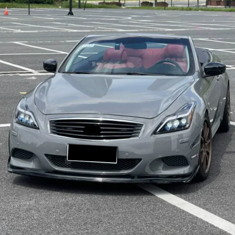 LED Headlight Assembly For Infiniti G37 modified Dynamic Front Lamp with lens DRL Turn Signal low high beam