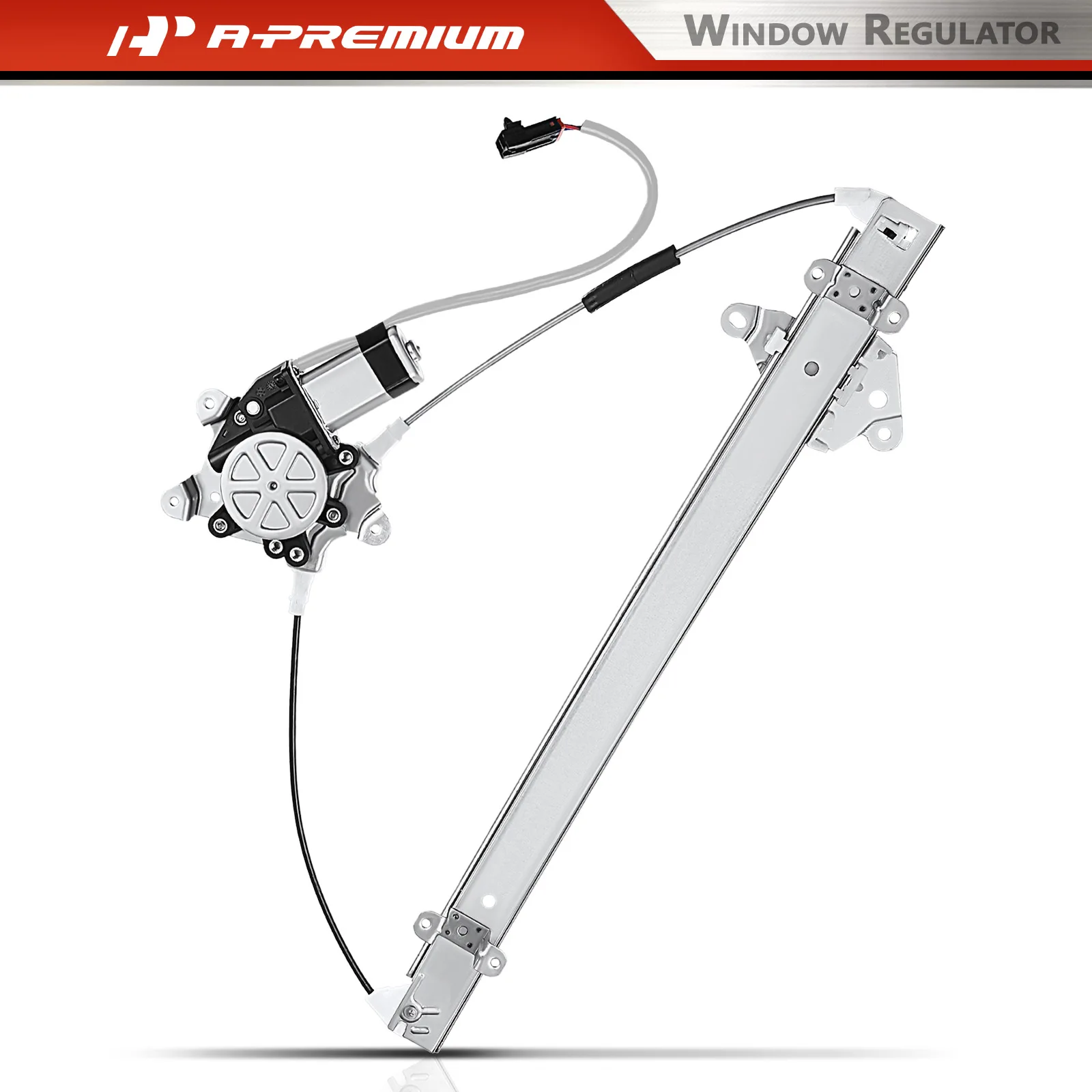 A-Premium Front Driver Side Window Regulator with Motor for Nissan Quest 1993-1998 Mercury Villager 1993-1998