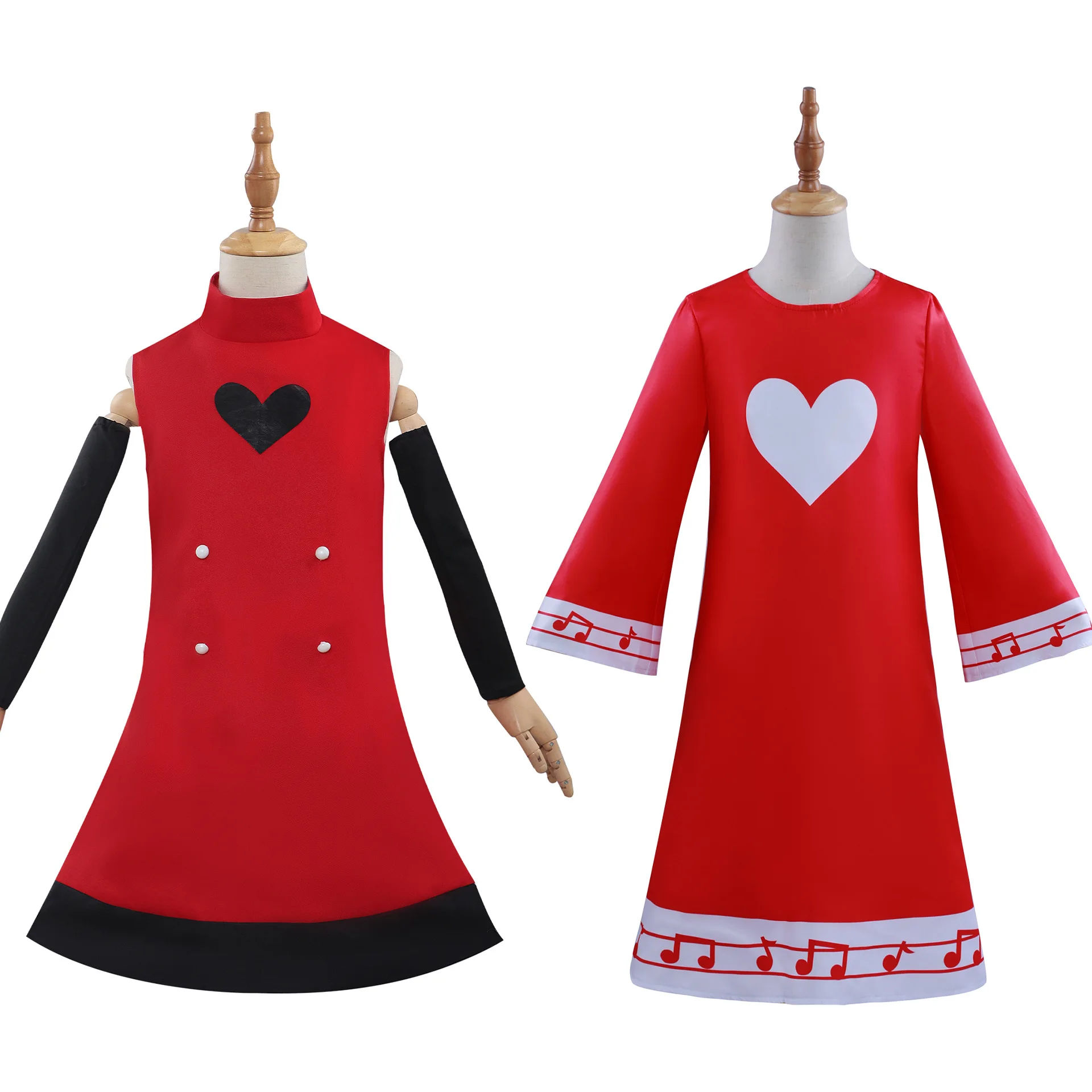 Disfraz de Hell Inn, disfraz de Cosplay de tamaño infantil como Charlotte Morningstar, Cosplay de Anime 2D y cómic americano