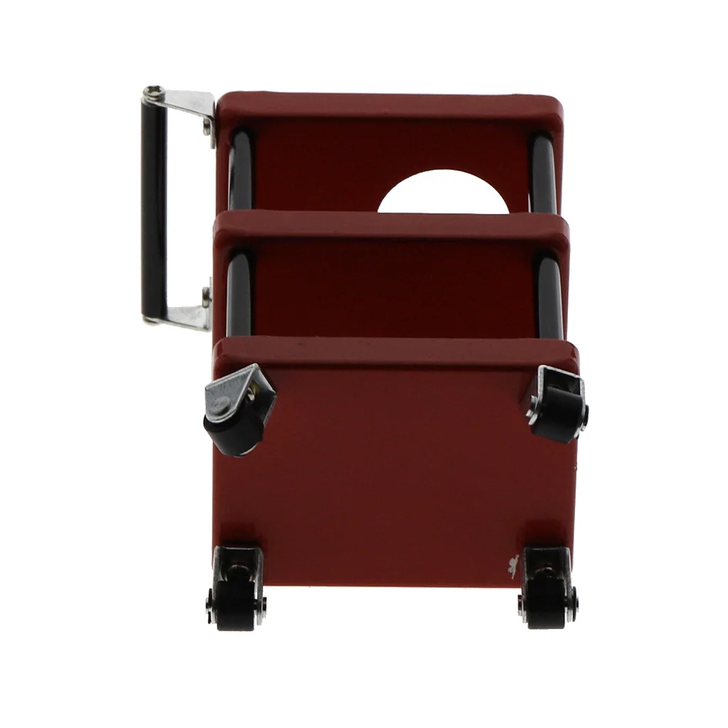 RC Repair Maintenance Toosl Storage Rack Holder Organizer Carrier Trolley Fit for TRX4 SCX10 RC Car Parts