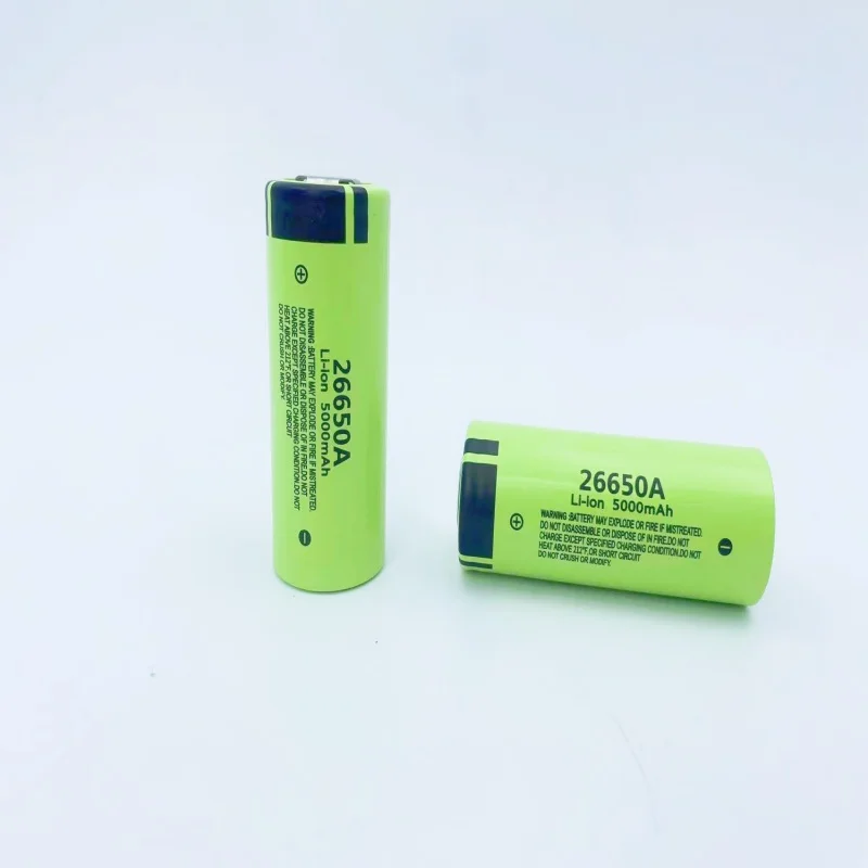 Large capacity rechargeable lithium-ion battery 100% 26650mAh LII-50A 5000mAh 26650-50A flashlight 20A new 3.7V