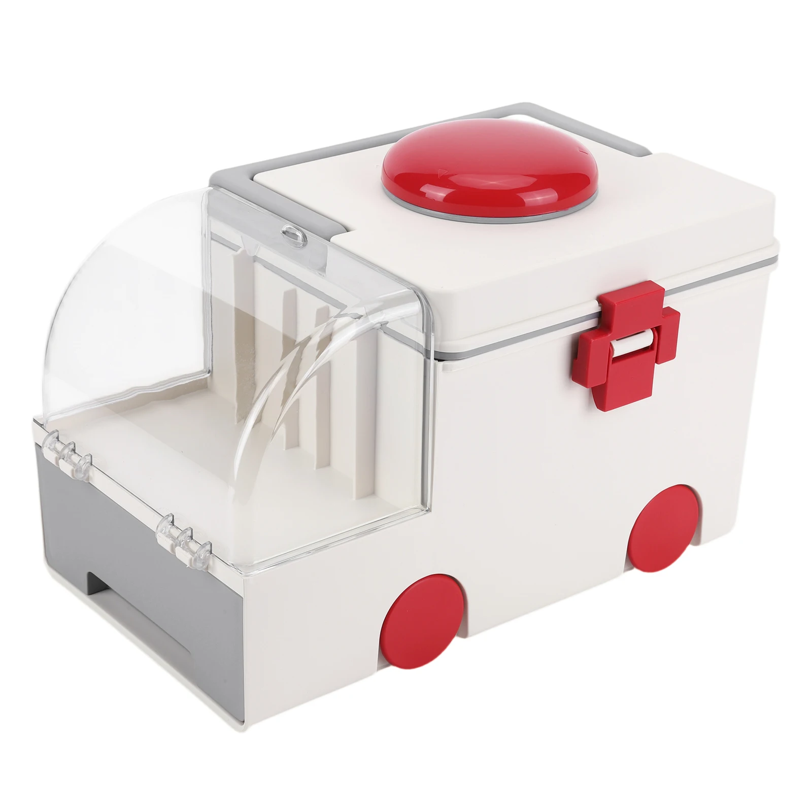 

Car-Shaped Portable Storage Box Large Capacity Home Medicine Organizer Medicine Classification Storage Case for Room Decor