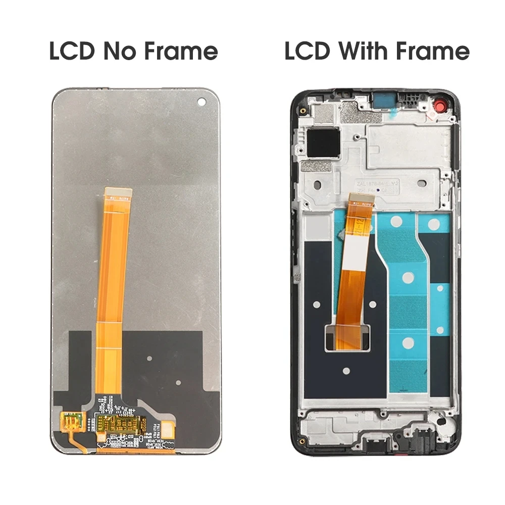 100% Test Original LCD For Realme 6 LCD Display Touch Screen Digitizer 6.5 inches Assembly Replacement Parts For RMX2001 LCD