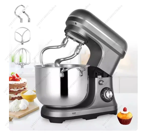 Double Dough Hooks Planetary Baking Cake Bread Mixer Home Kitchen Appliance Food Mixer 11L 2000W Large Powerful Electric Mixer