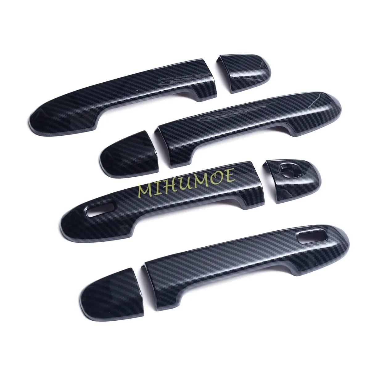 For 2024 Subaru Crosstrek Door Handle Cover Protector Decoration Carbon Fiber