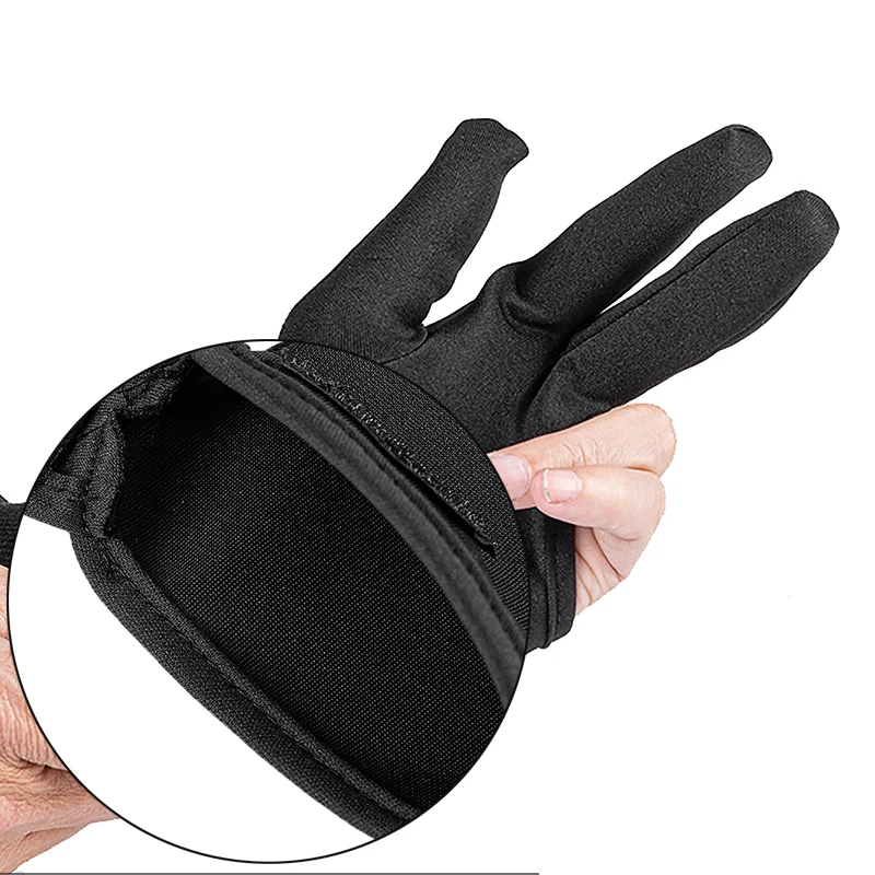 Barber Hairdressing Three Fingers Glove Heat Resistant Finger Protect Hair Straightening Curling Styling Accessories