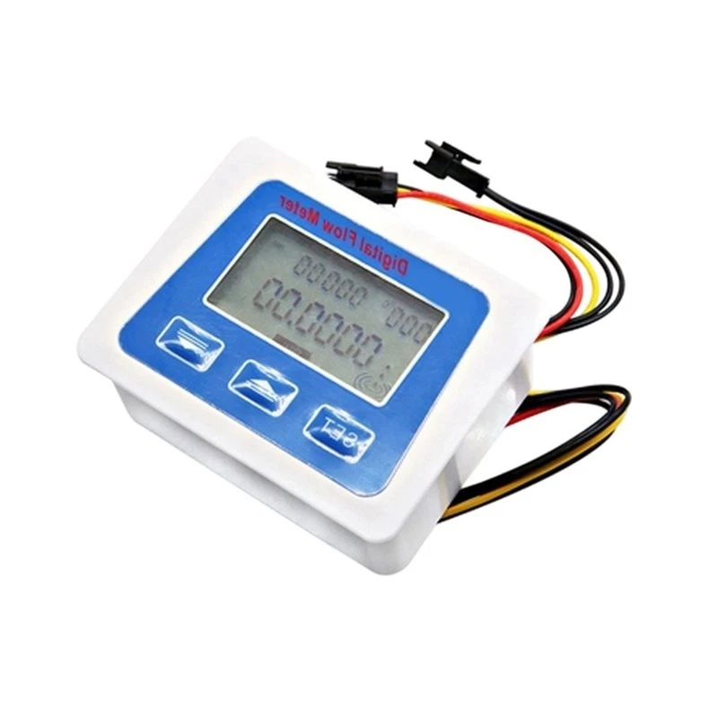 [NEWA76K!】 Intelligent Digital Display Electronic Water Flow Meter Temperature Readout Low Power Consumption Design