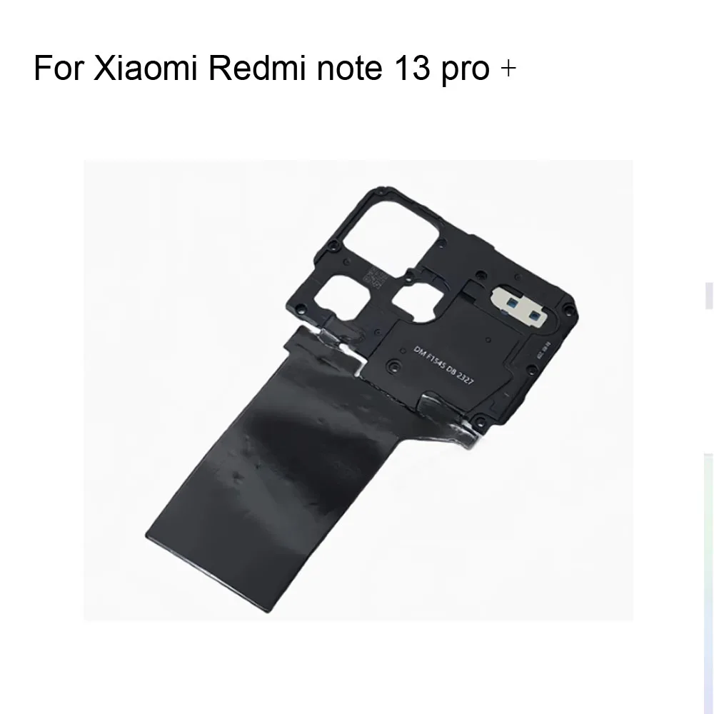 Para xiaomi redmi nota 13 pro + moldura traseira escudo capa na placa-mãe com módulo nfc para xiaomi redmi note13 pro plus