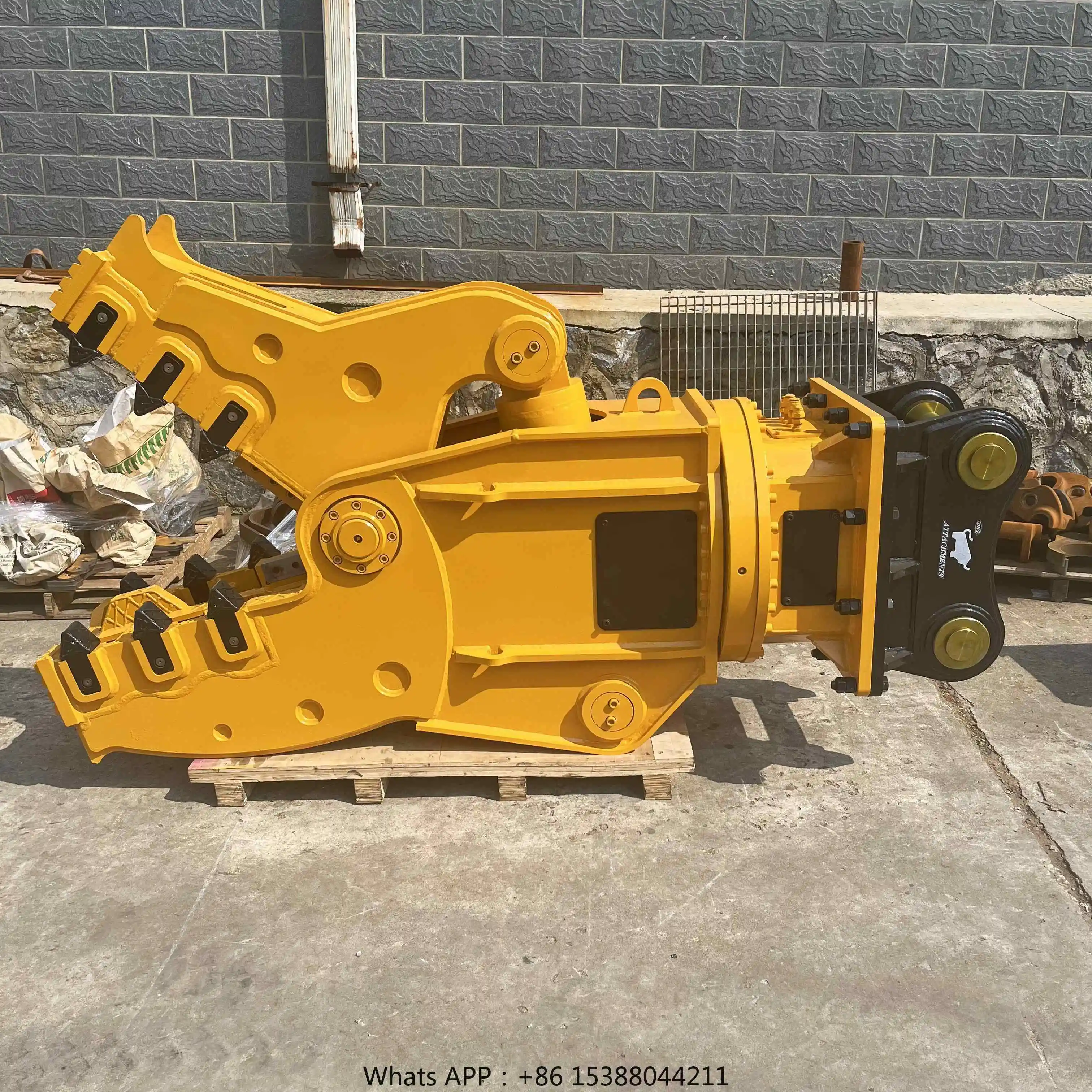 Excavator Rotating Pulverizer Demolition Tools Excavator Hydraulic Concrete Crusher Steel Shear