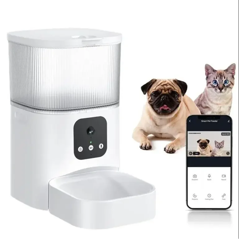 The New Smart Cat Dog Feeder Premium Pets Feeder Schedule Feeding Wholesale Intelligent Pet Automatic Feeder