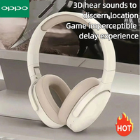 OPPO Fashion Wireless Bluetooth Headphones Over Ear HIFI Stereo Headsets True Sports With Earphones TF/AUX Music Player with Mic