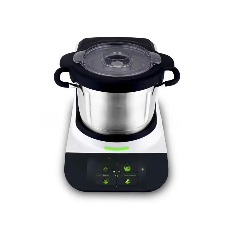

Multifunctional intelligent machine human kitchen cooking food processor 1200w built-in WiFi and color screen