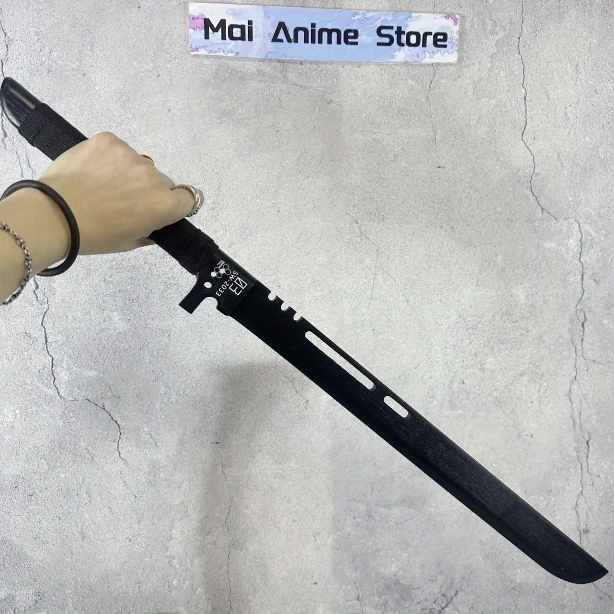 27inch Hoshina Soushirou Katana Original Samurai Sabre Real Japanese Katana Kaiju No.8 Anime Cosplay Prop Sword Ninja Knife Gift