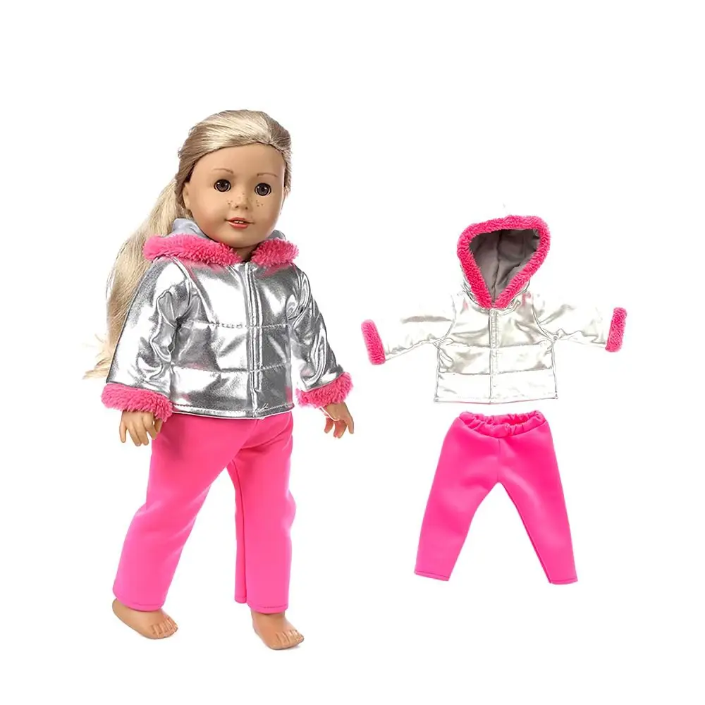 

Модные аксессуары для кукол, одежда, подарок, пуховик, леггинсы, одежда, реквизит для косплея, платье для 18 дюймов/43 см