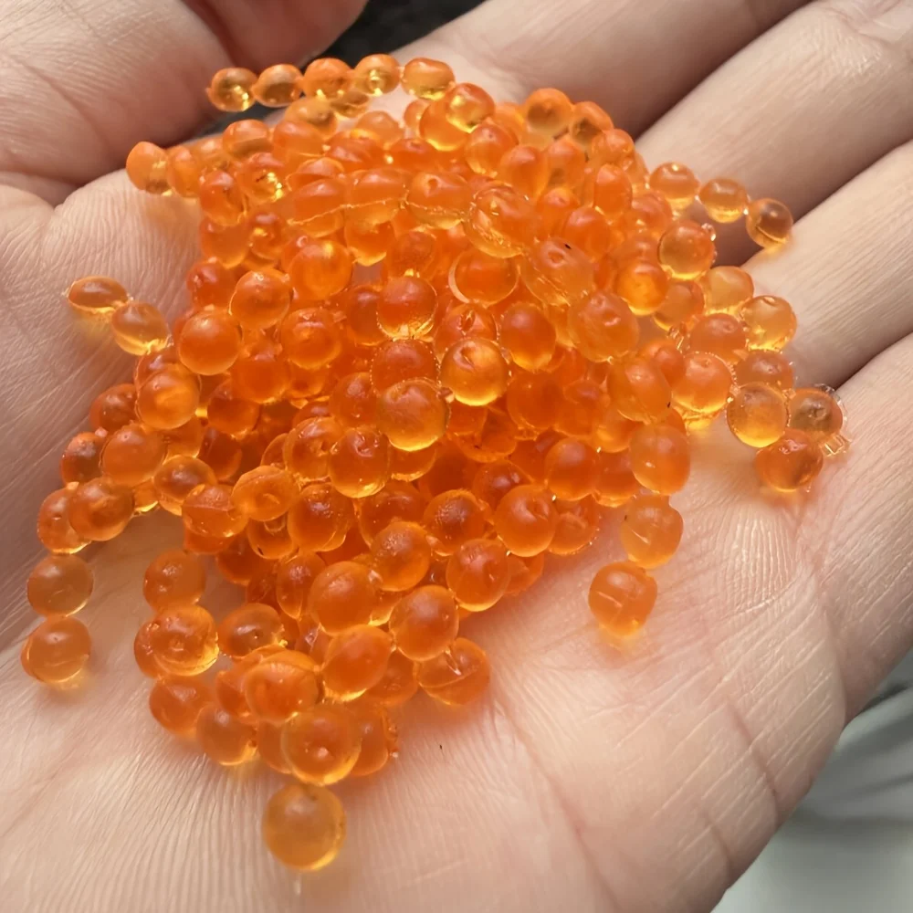 300 Pcs 4mm Silicone Fishing Egg Beads, UV Glow Floating Egg Bait for Trout Bass, Fly Fishing & Lure Fishing Accessories