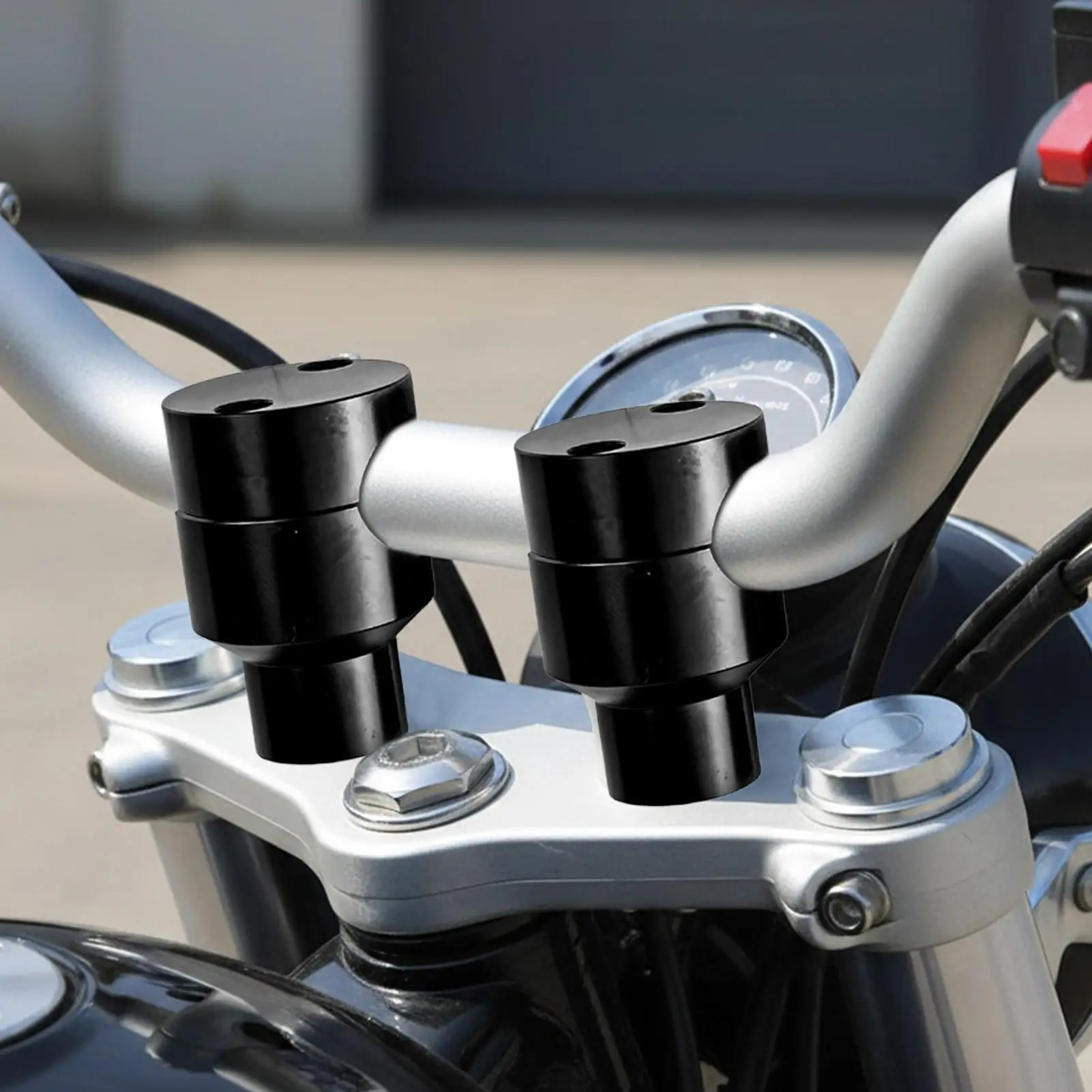 دراجة نارية المقود الناهض بار جبل مقبض المشبك CNCs المقود قوس سبائك الألومنيوم للمرآب في الهواء الطلق بجولة الطريق السريع #2