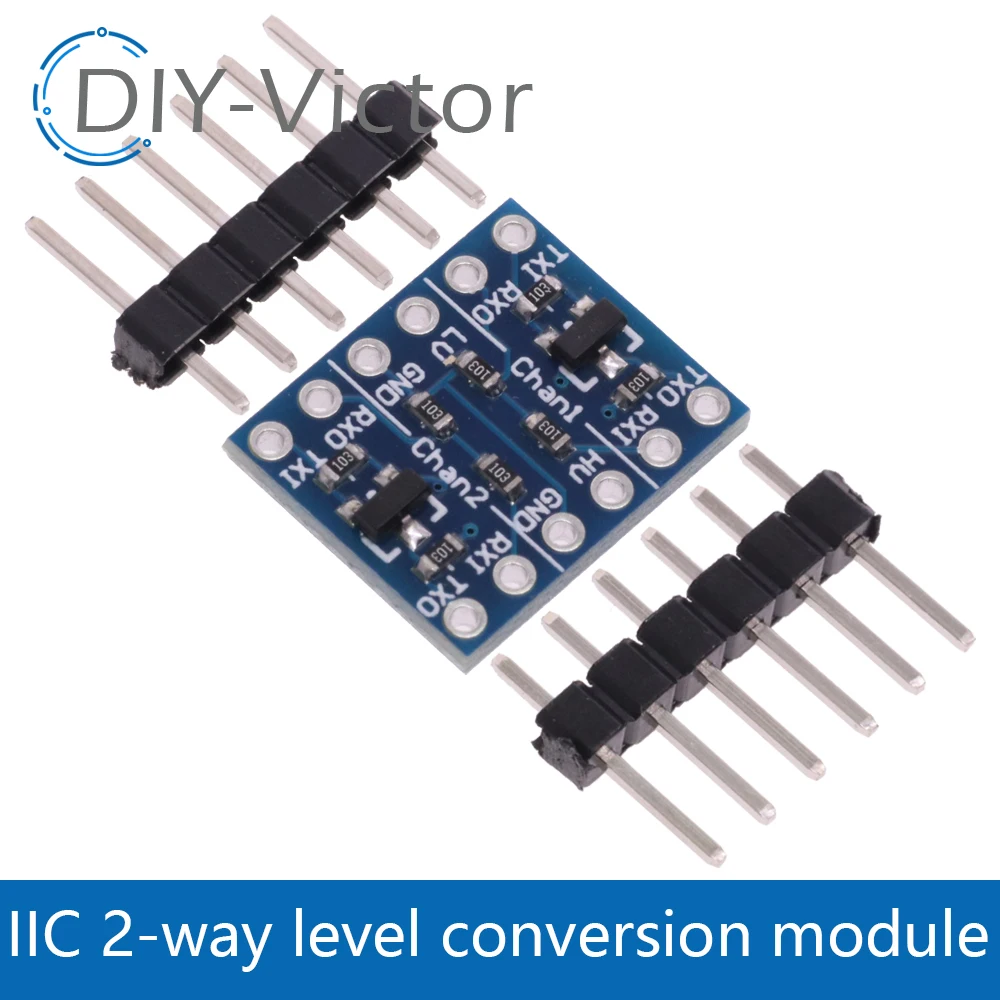 2/4/8 Channel IIC I2C Logic Level Converter Bi-Directional Board Module 2 4 8 Way DC 3.3V/5V With Pins For Arduino Raspberry Pi