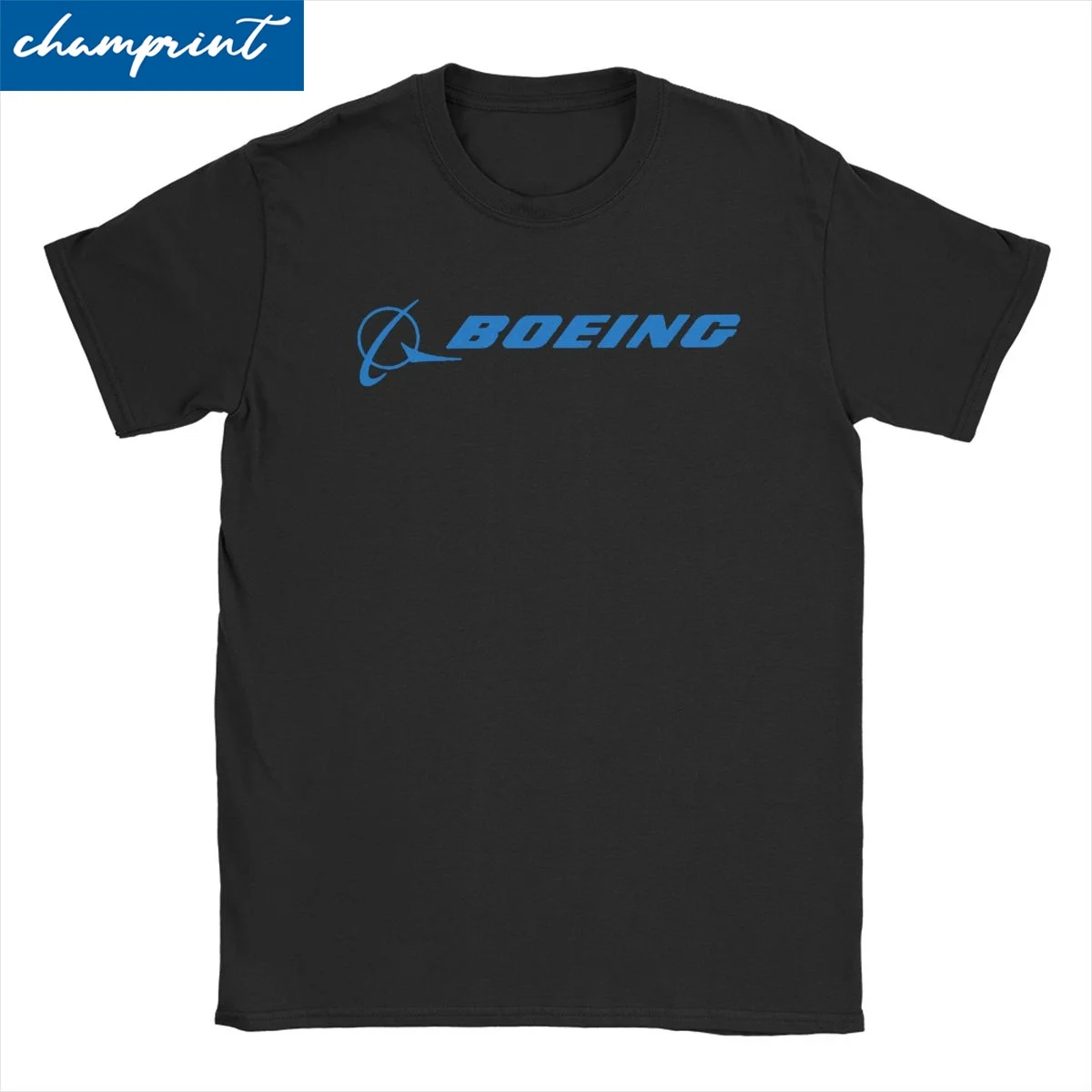 Men Women T-Shirts Boeing Airplane Fun Pure Cotton Tee Shirt Short Sleeve T Shirts Round Collar Clothes Original