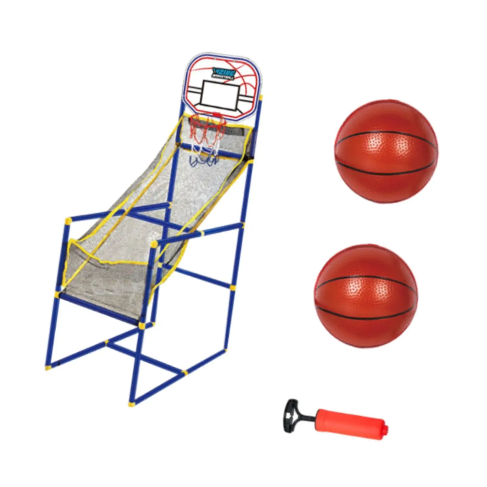 Kids Arcade Basketball Game Set with Shoot Backboard for Home Indoor Outdoor