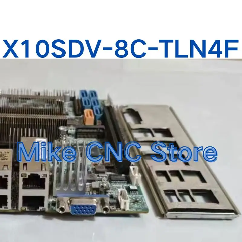 

Серверная материнская плата X10SDV-8C-TLN4F 8C двухканальная D1540 D1541, быстрая доставка, проверена, б/у